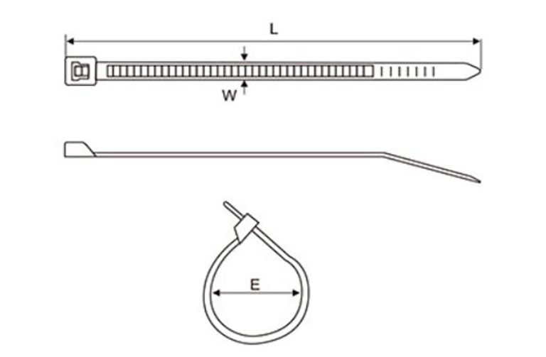 Self-Locking Nylon Cable Tie